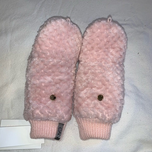Pink Calvin Klein convertible mittens - Picture 5 of 7